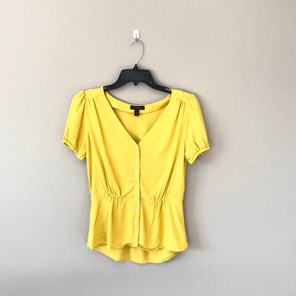 J. Crew Tops - J. Crew Button Peplum Blouse